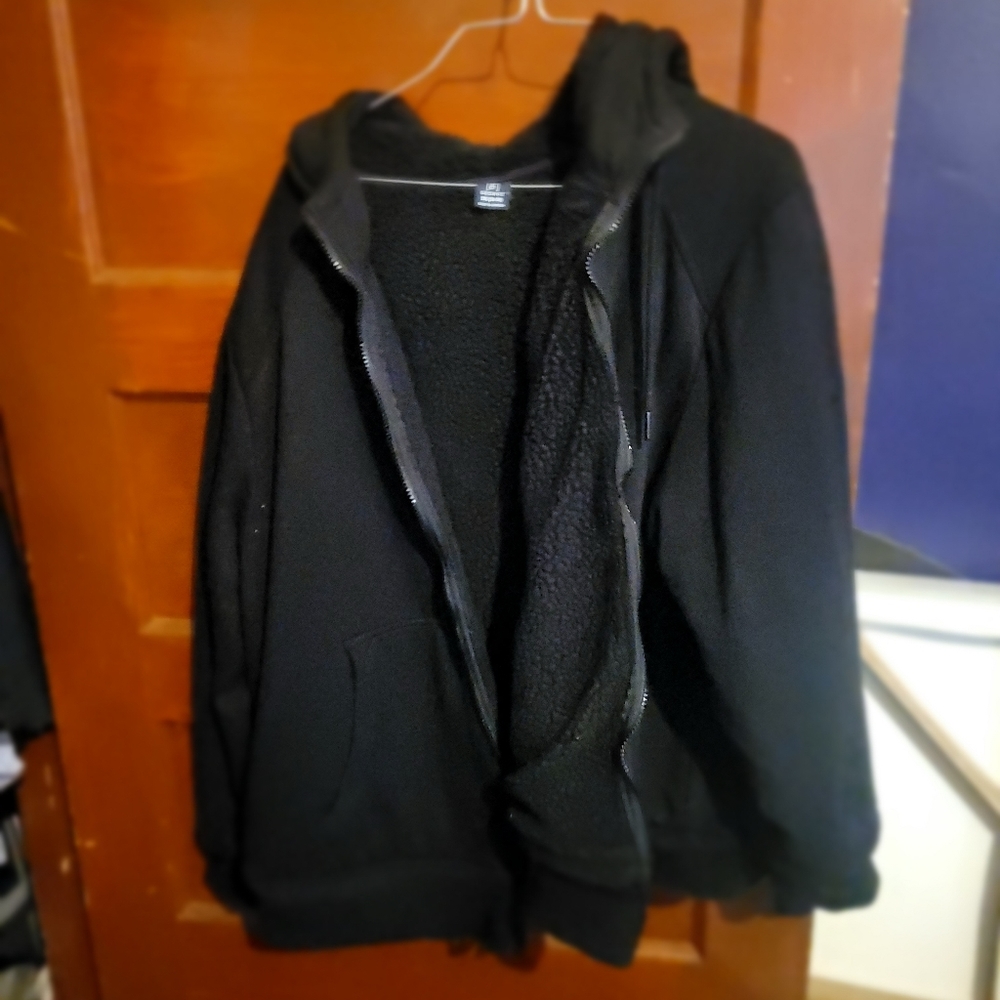 Men's zipper up sweatshirt big and tall